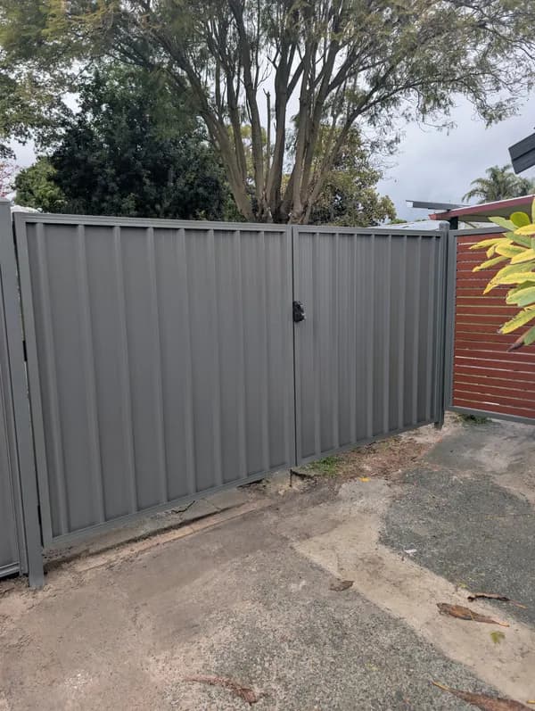 Completed fencing project 7